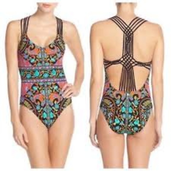 Nanette Lepore Other - Nanette Lepore Kings Road Macrame Swimsuit
